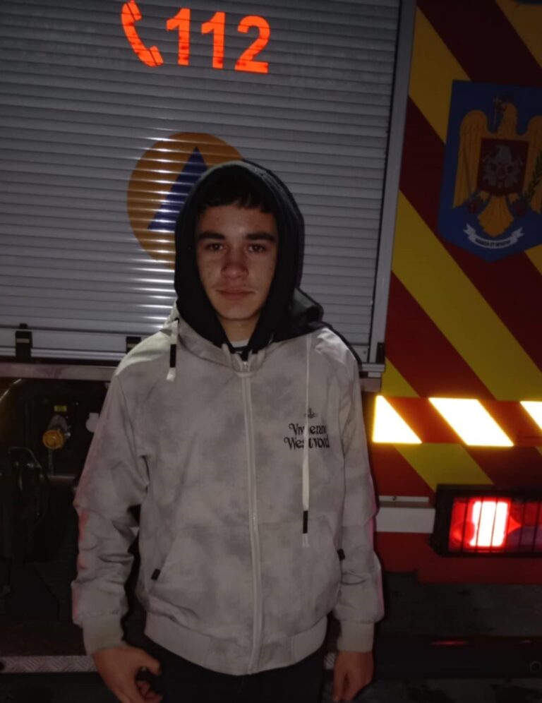 Un băiat din Cotic, Todirești, este eroul pompierilor negreșteni