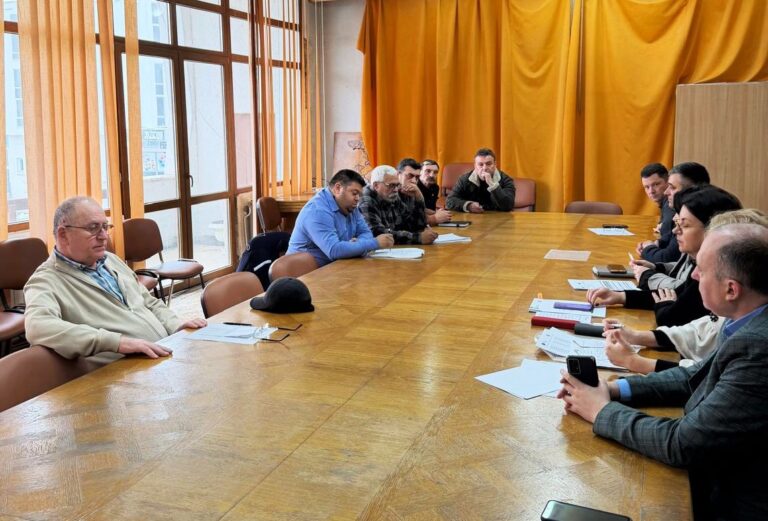 Ședință la Prefectură, proiect european pentru satele vasluiene