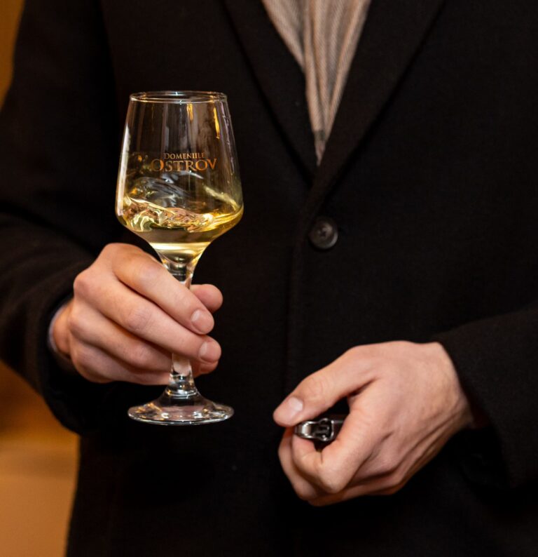 Sauvignon Blanc de la Domeniile Ostrov: expresia terroir-ului dunărean în pahar