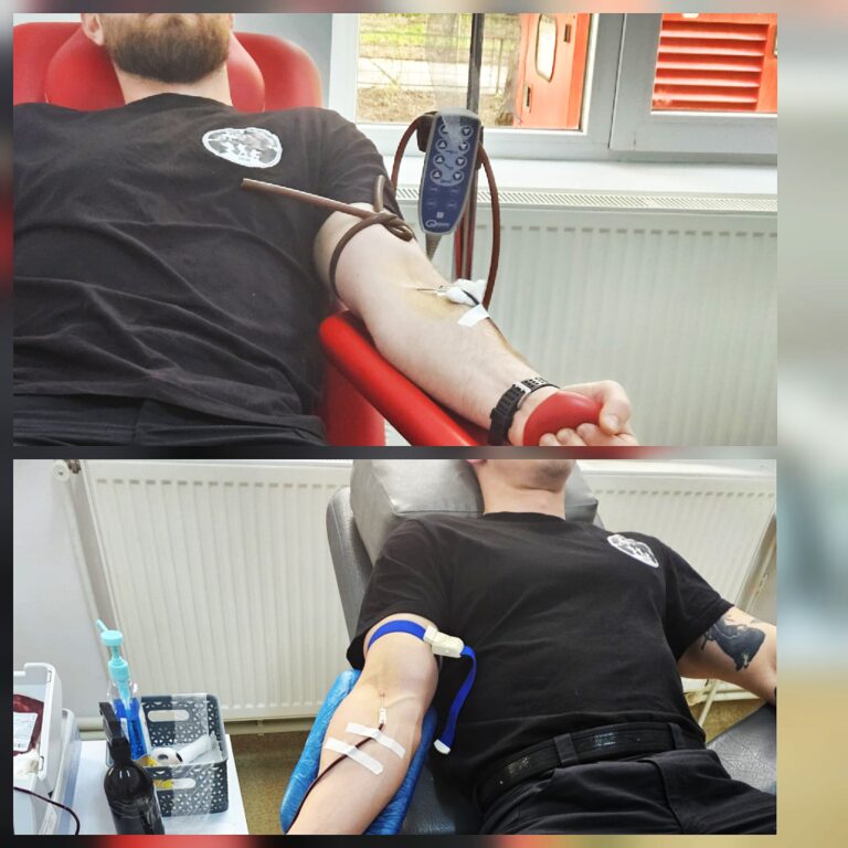 Zeci de polițiști din IPJ Vaslui au donat sânge la Centrele de Transfuzii din Vaslui și Iași