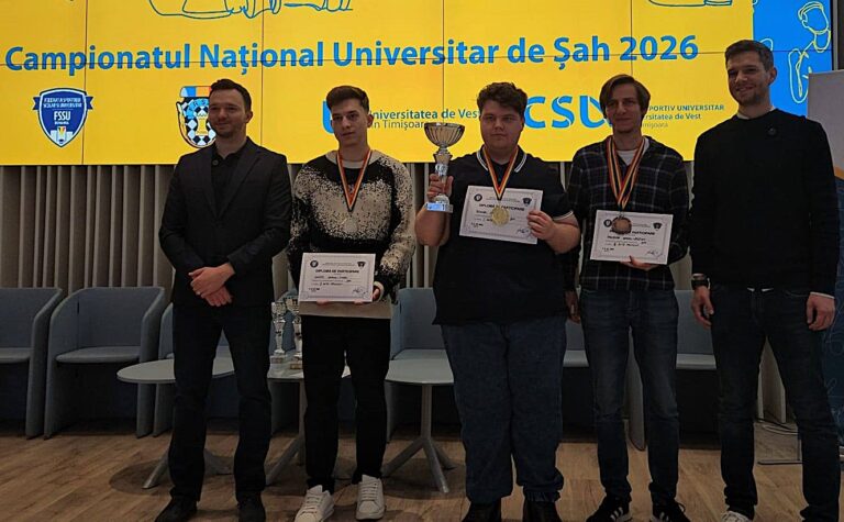 Vasluianul Ștefan Emilian Prisăcaru, campion național la șah blitz!