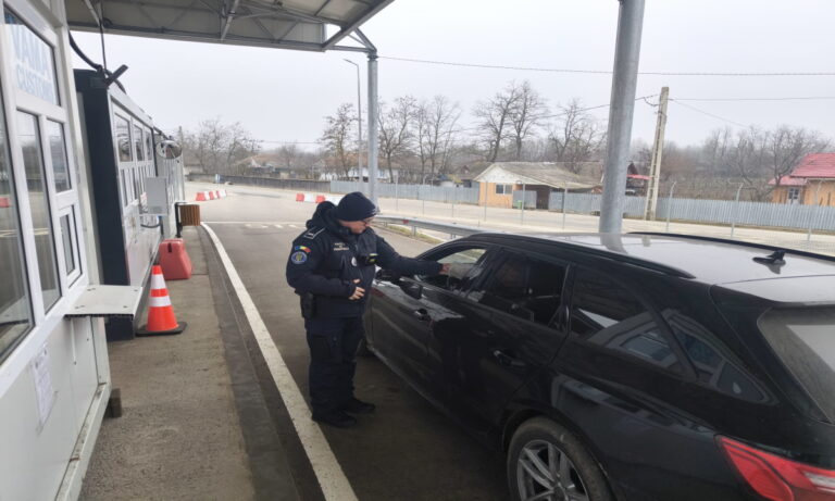 Un cetățean moldovean a testat vigilența polițiștilor de frontieră de la Bumbăta