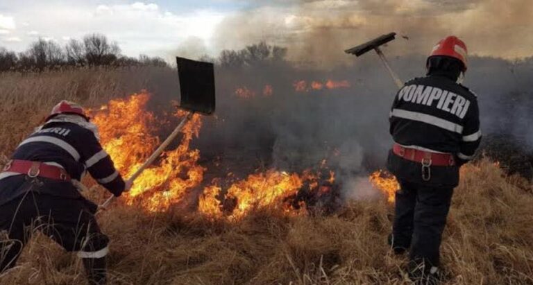Zi de foc pentru pompierii hușeni, incendii la Boțești și Huși