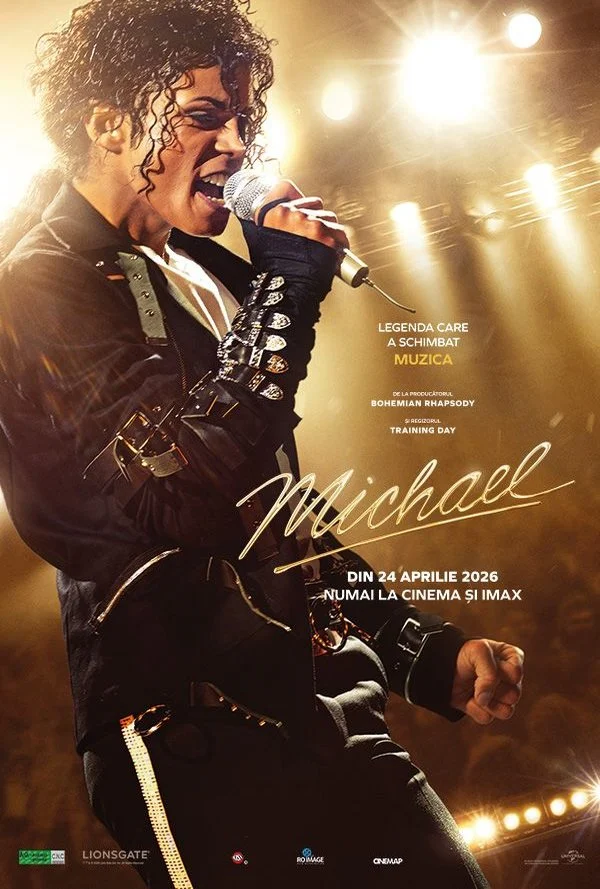 Filme la Happy Cinema Vaslui. Avanpremiera de miercuri: ”Michael”, Povestea legendarului cântăreț Michael Jackson