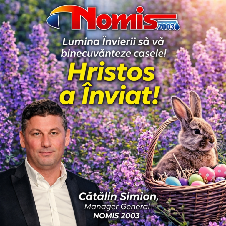 Paște Fericit! Mesajul Managerului General Nomis 2003, Cătălin Simion