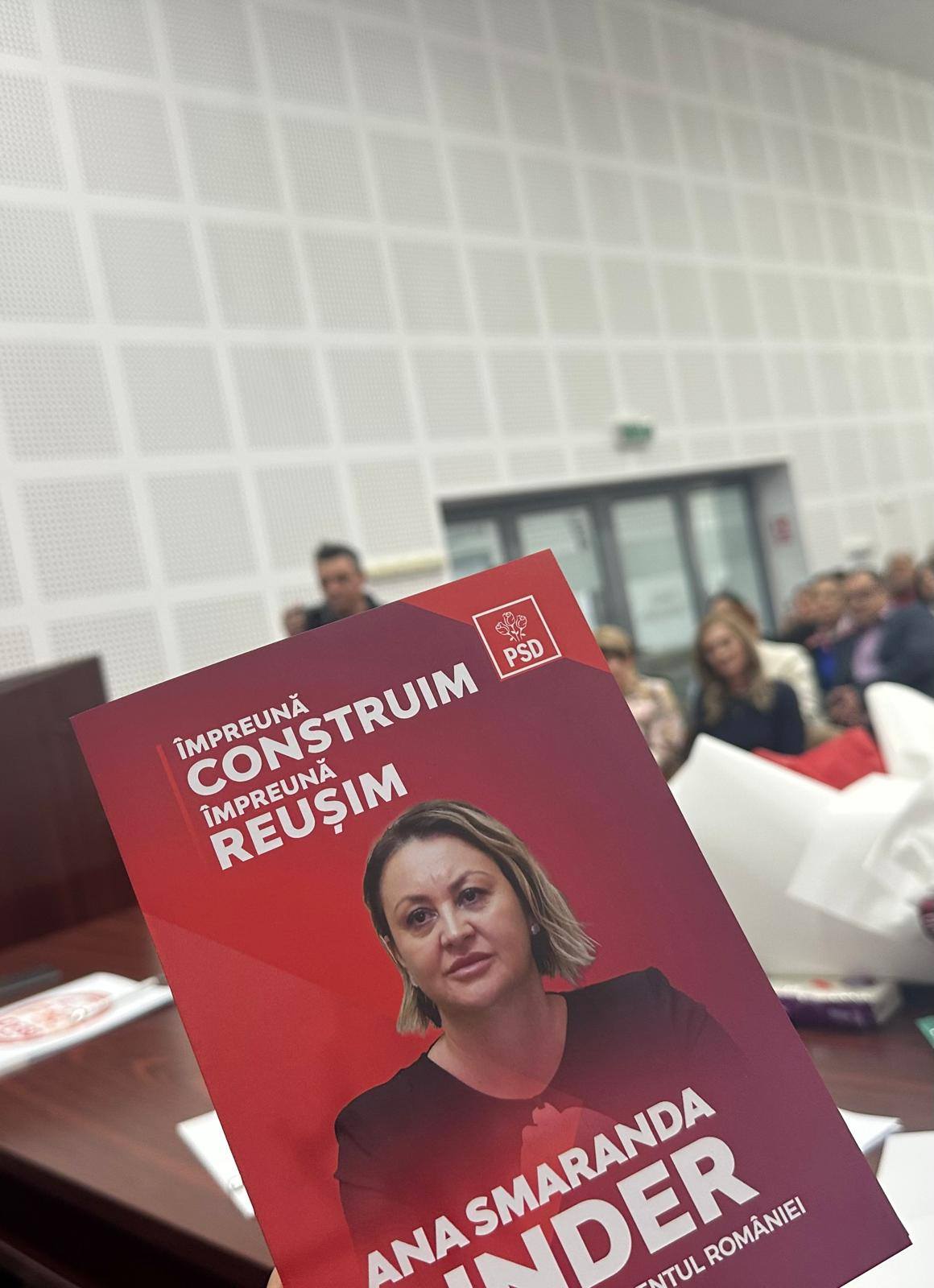 Poza pentru articolul Deputatul Ana Rinder este noul președinte al Organizației Județene de Femei Social-Democrate