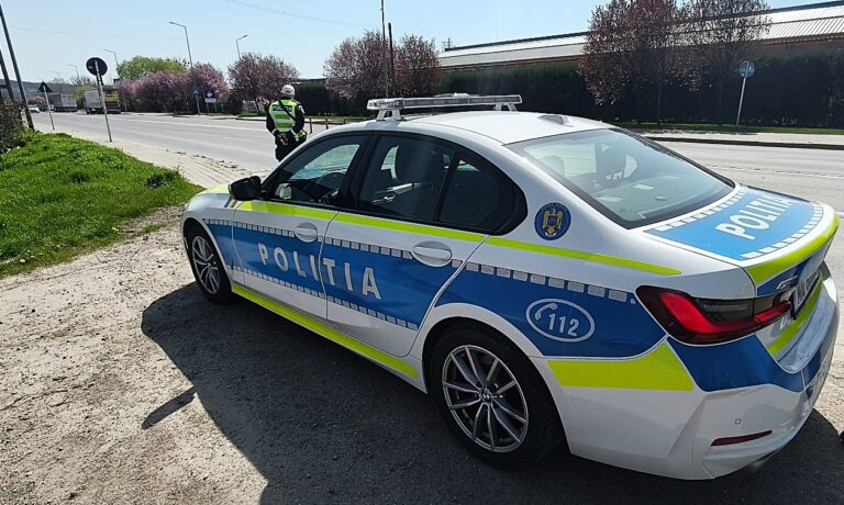140 de permise reținute de Poliția Rutieră Vaslui, rezultatele acțiunii ROADPOL-SPEED