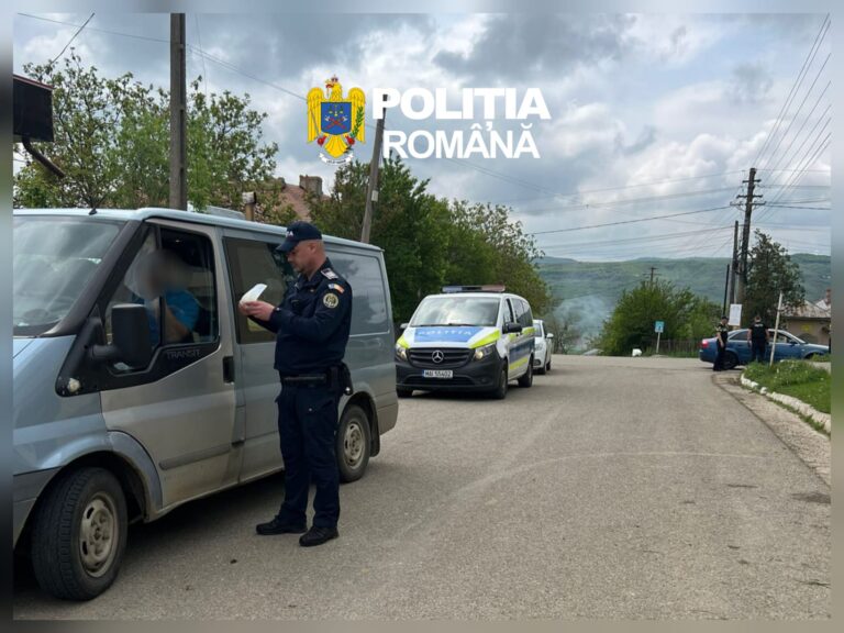 Razii în tot județul Vaslui: amenzi de peste 115.000 de lei, aplicate de polițiști