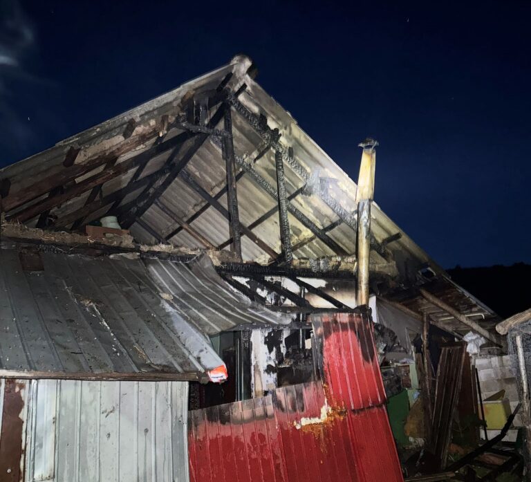 Incendiu în toiul nopții la Coșca, Ivănești! Pompierii au intervenit de urgență