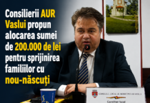 Consilierii AUR Vaslui insistă pentru acordarea unui sprijin financiar nou-născuților: „Municipiul își permite această măsură”