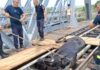 UPDATE: Calul de pe podul CFR Bârlad a fost extras si predat proprietarului