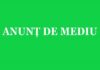 ANUNȚ DE MEDIU – SC Ecora Civic SRL