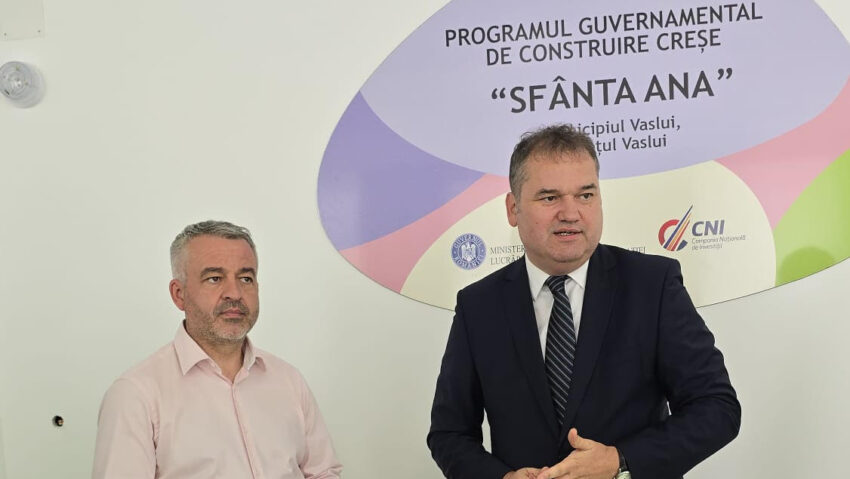 Ministrul Dezvoltării, Cseke Attila, a inaugurat noua creșă din Viișoara, Vaslui. Investiție de aproape 5 milioane de lei prin PNRR 3 cske attila vaslui 22 1