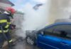 Scurtcircuit electric, cauza incendiului de autoturism de la Silver Mall Vaslui
