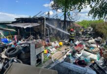 Incendiu devastator la Brodoc. O casă a fost mistuită de flăcări, animale salvate în ultima clipă