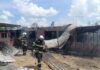 Tragedie la Gârceni: un bărbat a murit după un incendiu devastator care a cuprins două case