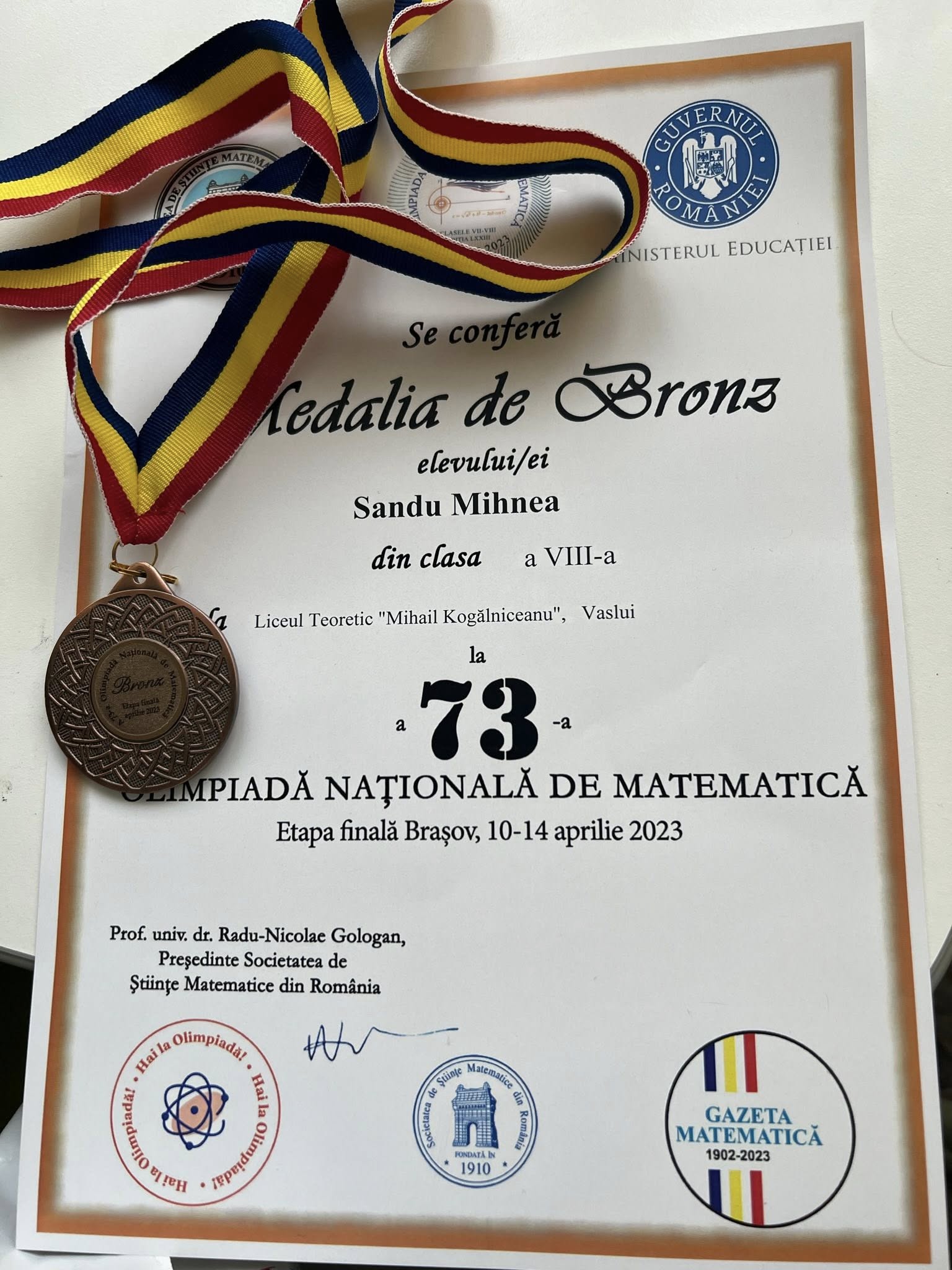 mihnea sandu 18 3