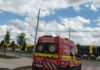 UPDATE, Accident Ivești: Un șofer de 50 de ani a fost rănit, după ce a derapat și a lovit un copac