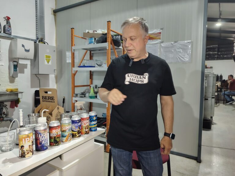 Cum se produce berea artizanală la Urban Hops Vaslui. Secretul din spatele unui gust autentic