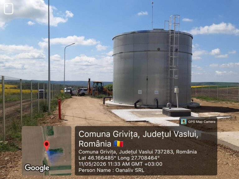 Rețeaua de apă din Odaia Bursucani, Grivița, a fost finalizată. Cât costă branșarea unei gospodării