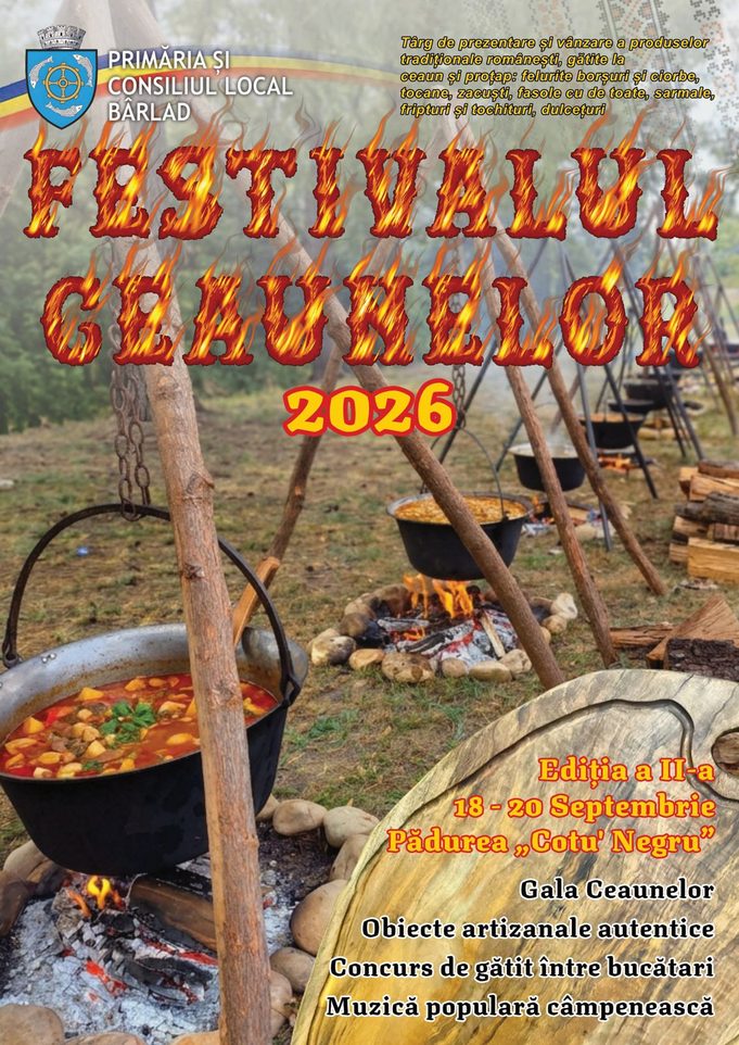 Festivalul Ceaunelor, la Bârlad, la Cotu Negru! Concurs pentru copii și târg de adopții căței, în acest weekend 1 WhatsApp Image 2026 09 15 at 09.49.27 681x962 1