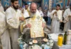Episcopul Ignatie a botezat un copil în cadrul Sfintei Liturghii, la Catedrala din Huși
